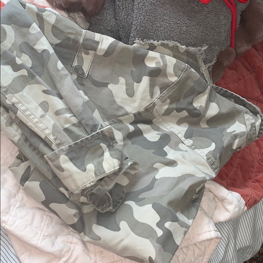 Camo Denim Jacket